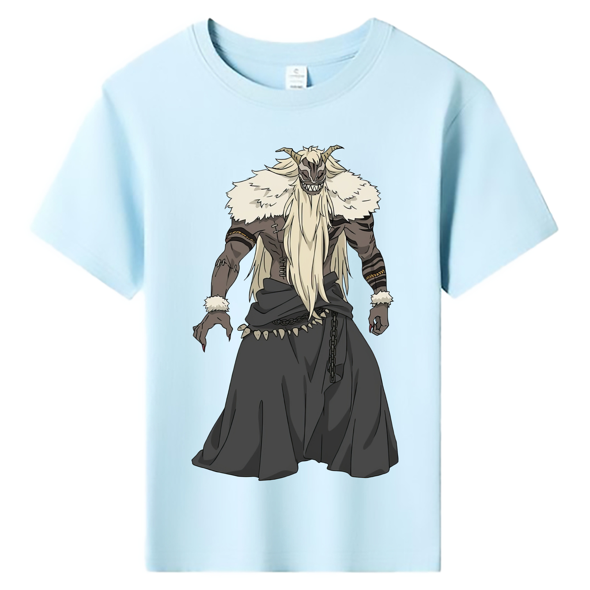 （画像用） 葬送のフリーレン Frieren 綿100％キッズTシャツ（フロントプリント）